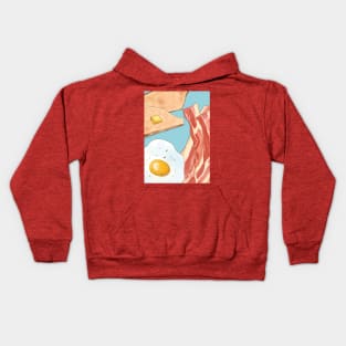 Breakfast Illustration Kids Hoodie